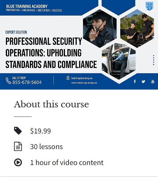 Training session on responsibilities and compliance