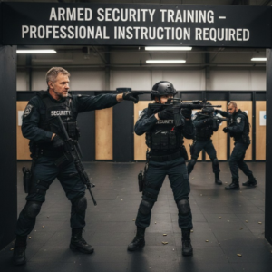 Why Armed Security Training Requires Professional Instruction