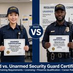 Armed vs. Unarmed Security Guard Certification: Which Career Path Is Right for You?