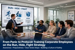 Corporate Run Hide Fight Training