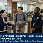 Preventing Physical Tailgating: How to Train Employees on Facility Access Security