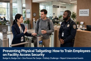 Preventing Physical Tailgating: How to Train Employees on Facility Access Security