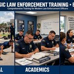 What to Expect in Basic Law Enforcement Training: Physical Standards, Academics, and Ethics