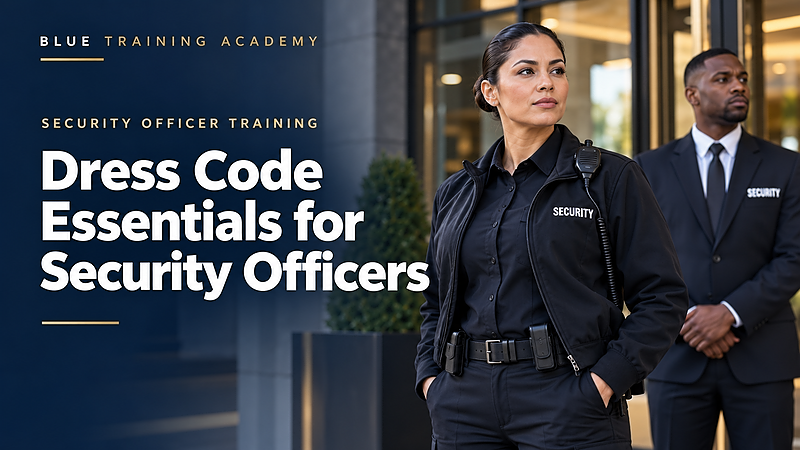 Dress Code course cover. Contact (833) 390-6810.